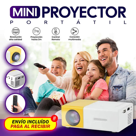 PROYECTOR LED PORTATIL CINEMAX 4X